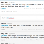 Microsoft Surface sinks. As does their so-called Surface support service